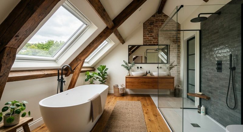 Attic Bathroom Remodeling in Walworth County, WI