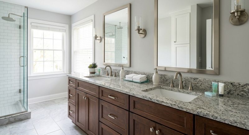 Granite Shower Installation in Walworth County, WI