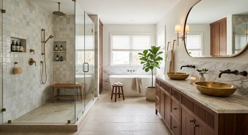 Luxury Bathroom Installation in Walworth County, WI