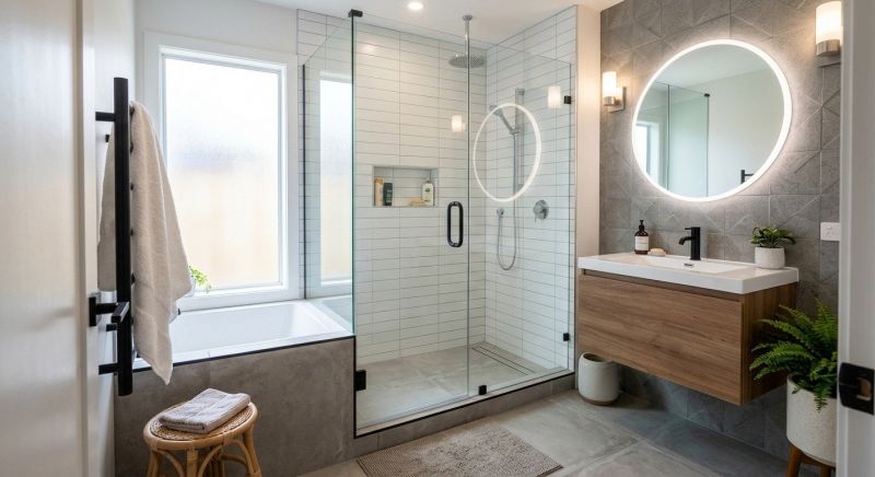 Tub To Shower Conversion in Jefferson County, WI
